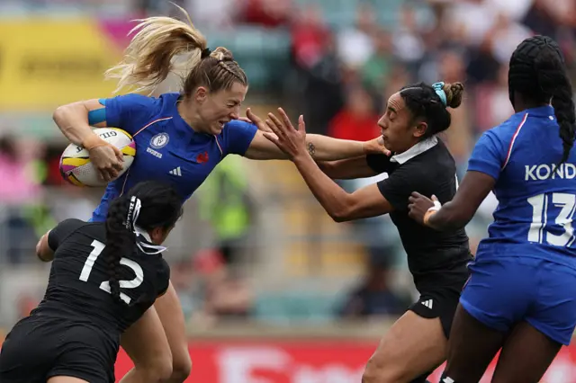 France player with the ball