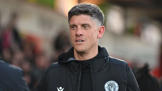 Alex Revell, boss of Stevenage FC
