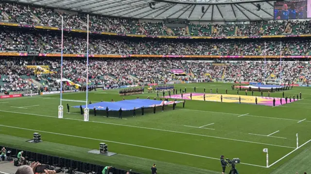 Kat at twickenham!