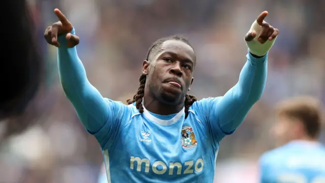 Brandon Thomas-Asante of Coventry City celebrates