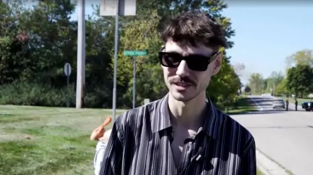 A man in Michigan