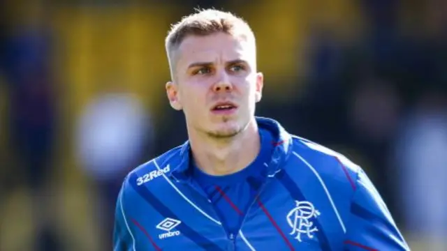 Rangers winger Oliver Antman
