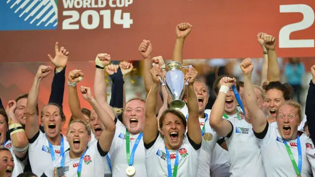 England with the World Cup in 2014