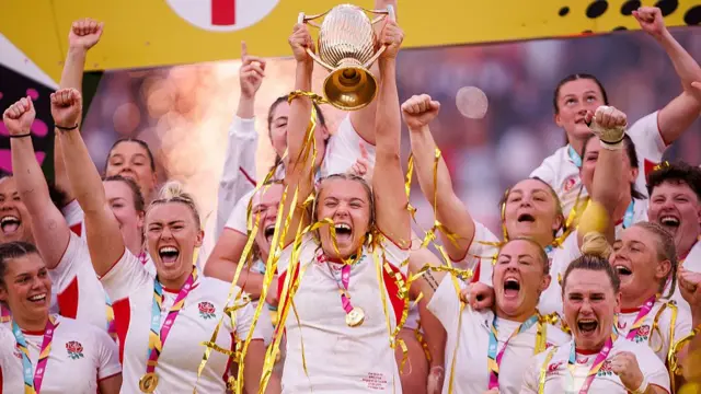 England lift the World Cup