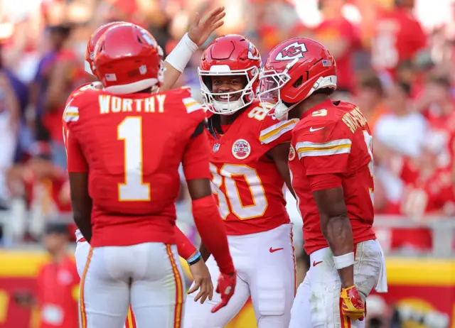Kansas City Chiefs celebrate