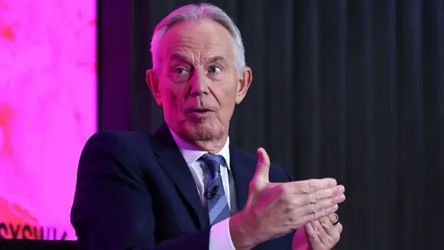 Former UK PM Tony Blair