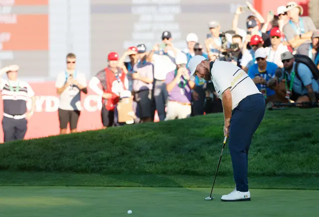 Shane Lowry's winning putt