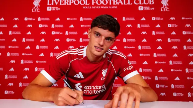 Giovanni Leoni signs for Liverpool FC