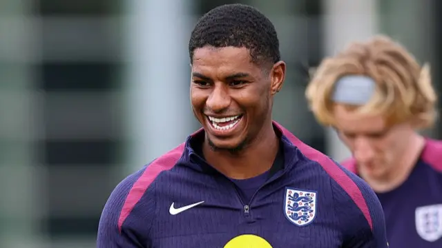 Marcus Rashford of England