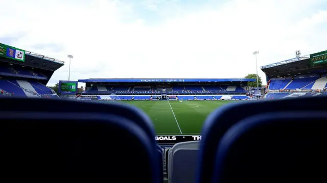 St Andrew's ahead of kick-off