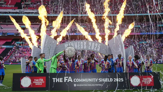 Crystal Palace lift the FA Cup
