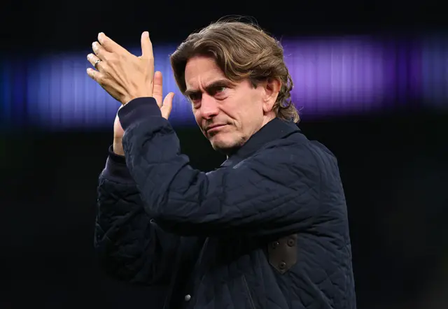 Thomas Frank clapping his hands