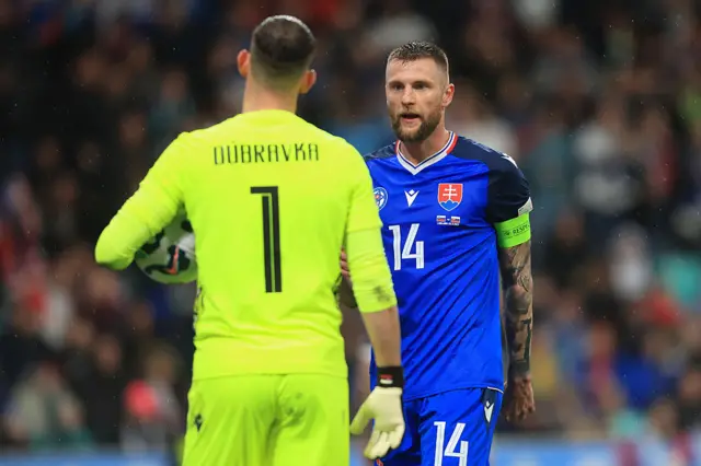 Martin Dubravka and Milan Skrinrar