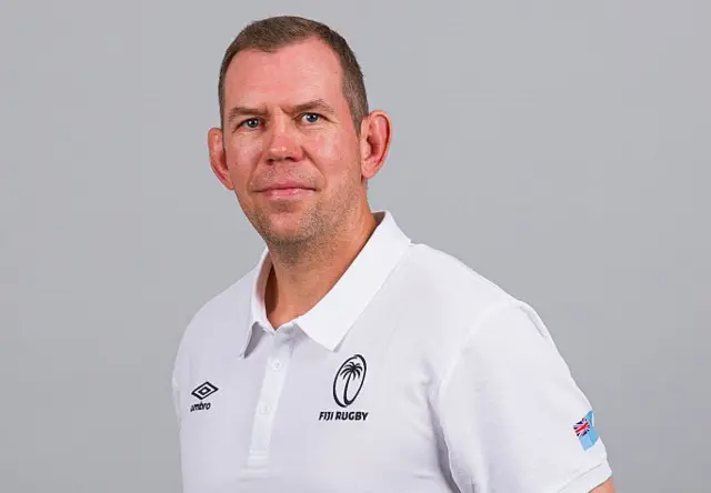 Fiji head coach Ioan Cunningham