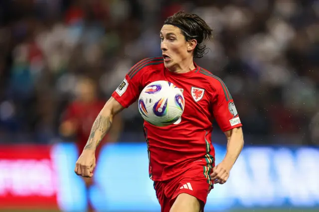 Harry Wilson on the ball