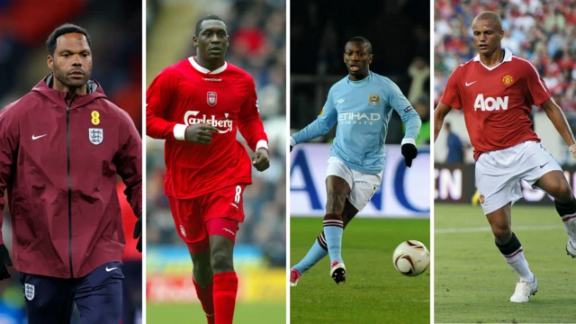 Joleon Lescott, Emile Heskey, Shaun Wright-Phillips & Wes Brown