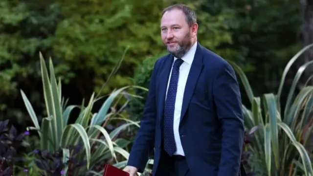 British Secretary of State for Scotland Ian Murray arrives for a cabinet meeting at 10 Downing Street in London, Britain, 02 September 2025.
