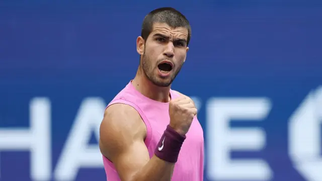 Carlos Alcaraz at Wimbledon
