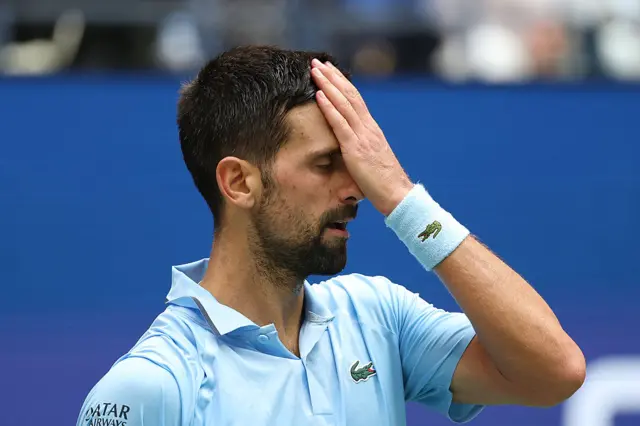 Novak Djokovic at US Open