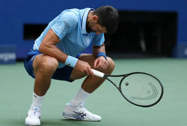 Novak Djokovic at US Open