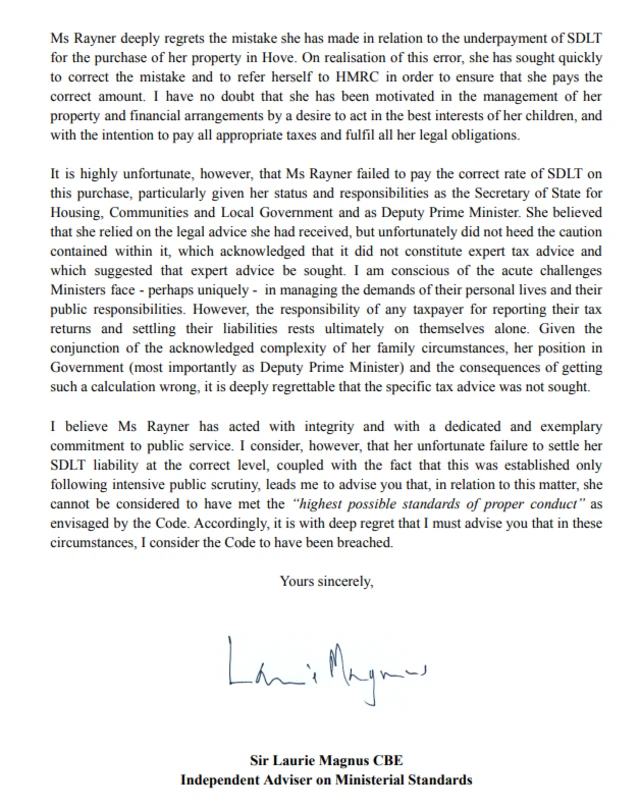 Magnus writes:
