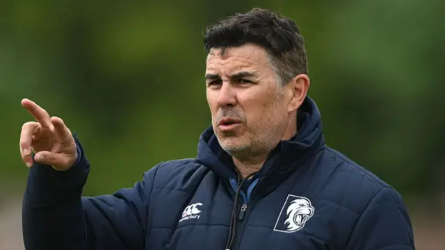 Durham head coach Ryan Campbell