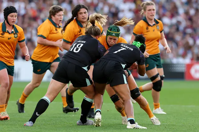 Australia going into contact