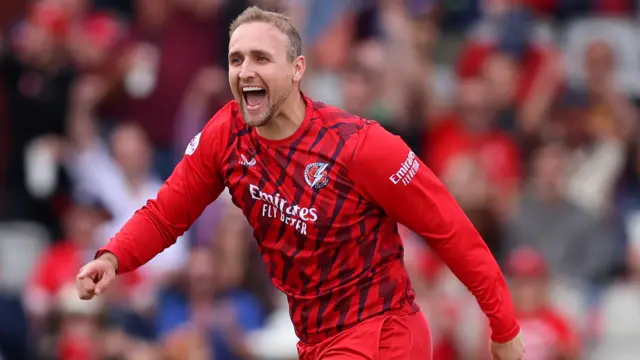 Lancashire's Liam Livingstone