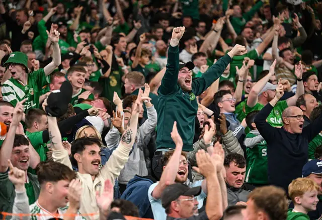 Republic of Ireland fans
