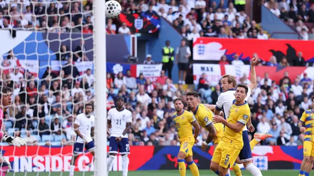 England goal