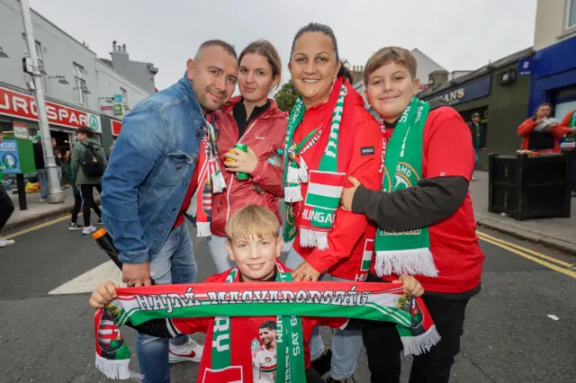 Hungary fans