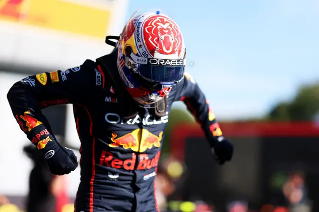 Max Verstappen at Monza