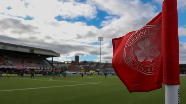 A view of a Cliftonville flag at Solitude