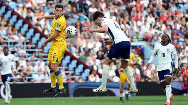 England v Andorra action