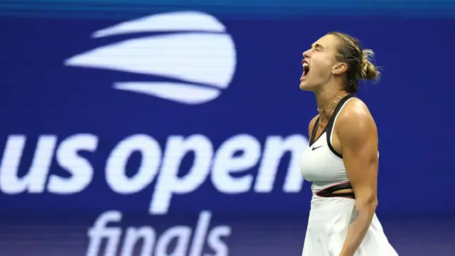 Belarus's Aryna Sabalenka