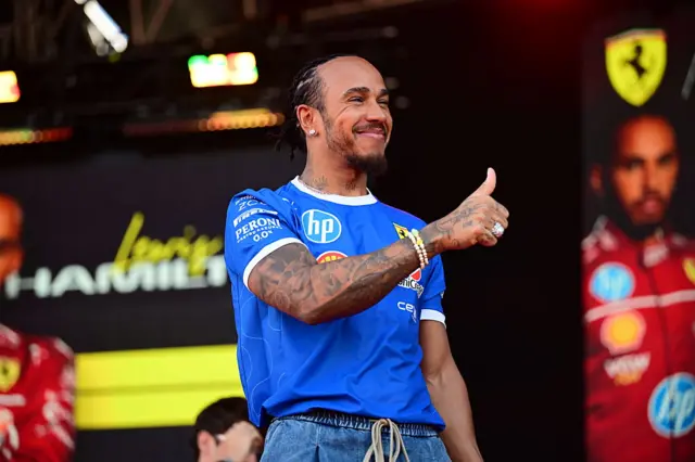 Lewis Hamilton at Monza