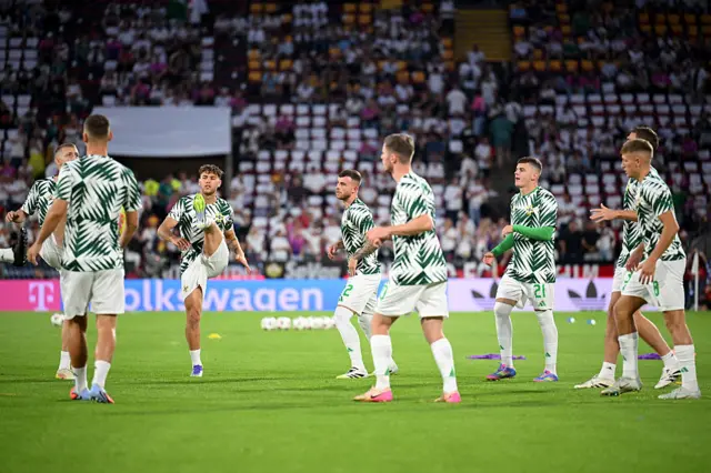 Northern Ireland warm-up