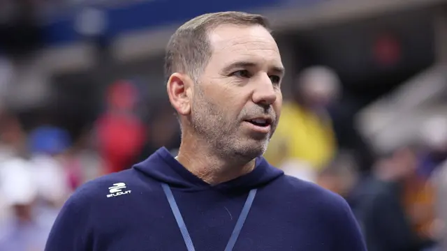 PGA golfer Sergio Garcia