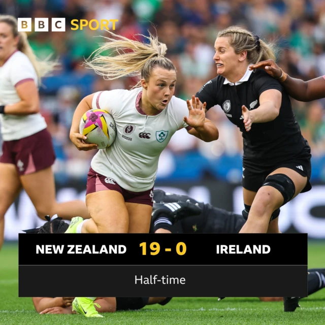 Ireland 0-19 New Zealand