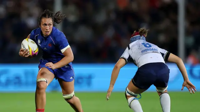 France co-captain Manae Feleu