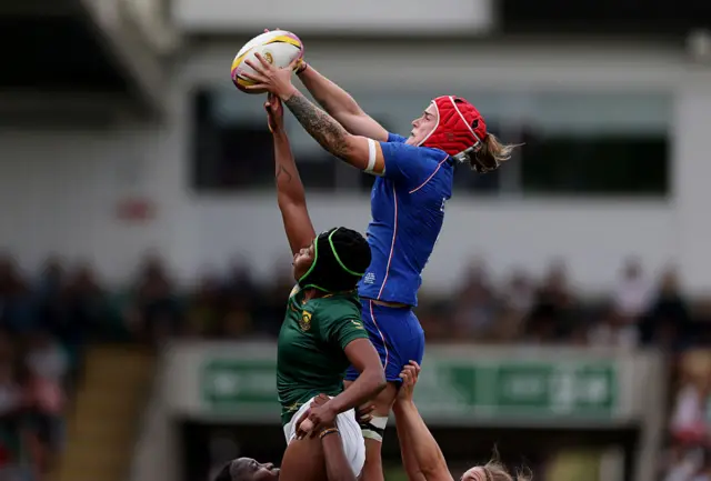 France line-out