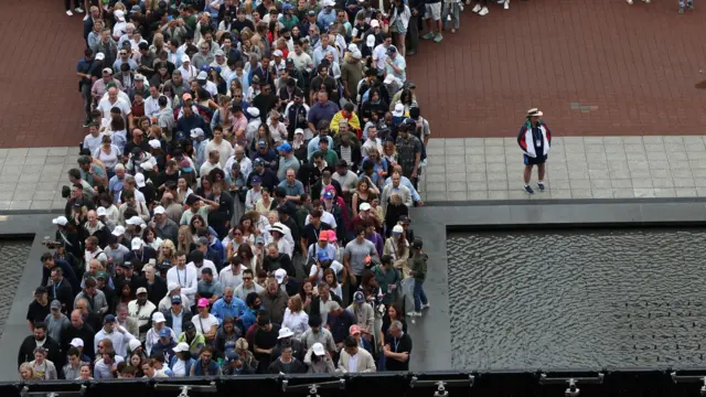Crowd at the US Open