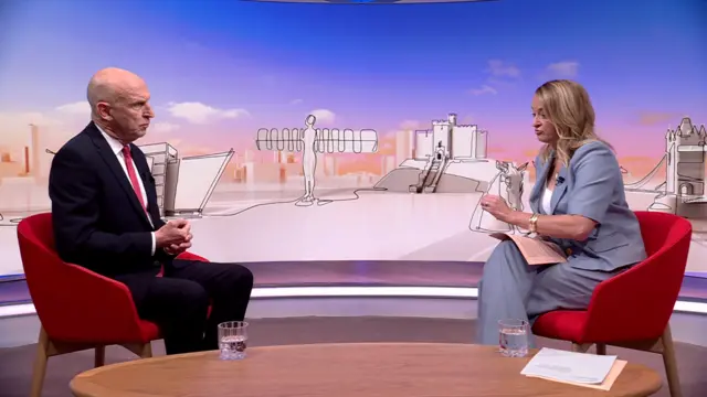 john healey speaks to laura kuenssberg