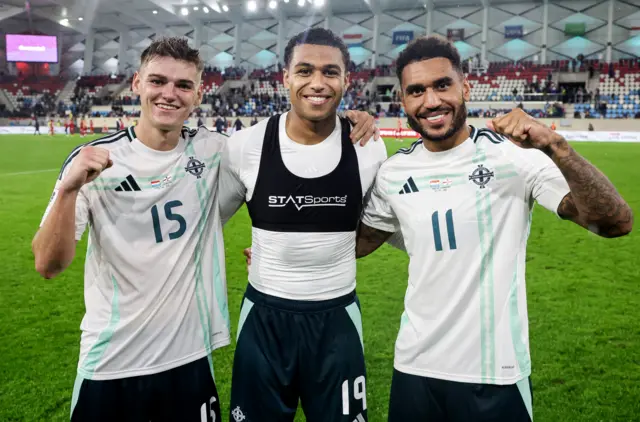 Justin Devenny, Shea Charles and Jamie Reid