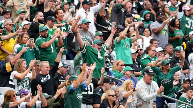 New York Jets fans in the NFL