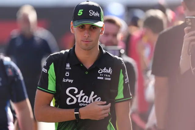 Gabriel Bortoleto at the Italian Grand Prix