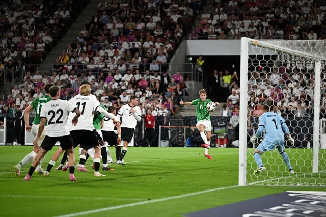 Isaac Price fires in Northern Ireland's equaliser