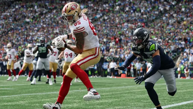 George Kittle of the San Francisco 49ers