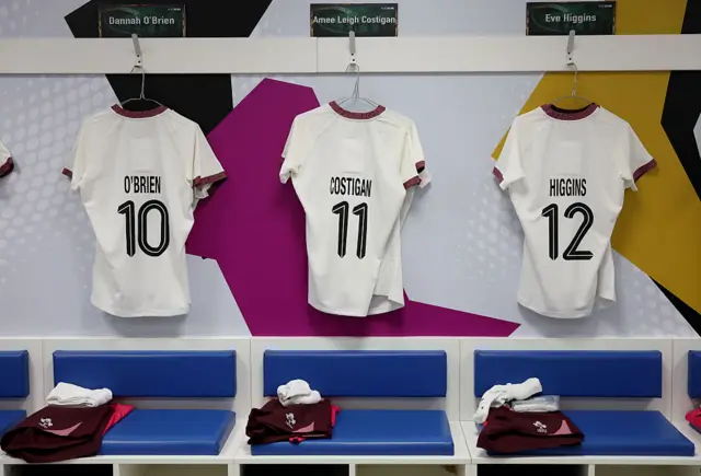 Ireland's away kit