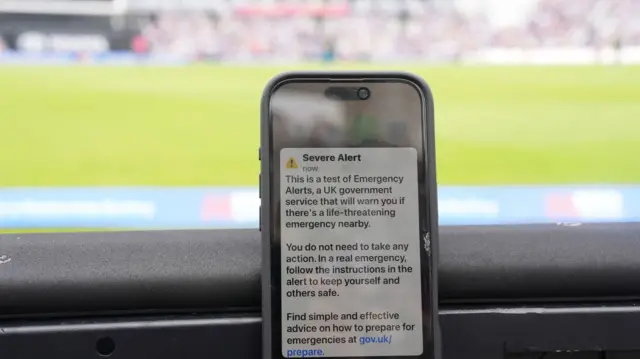 Government alert at Southampton cricket ground